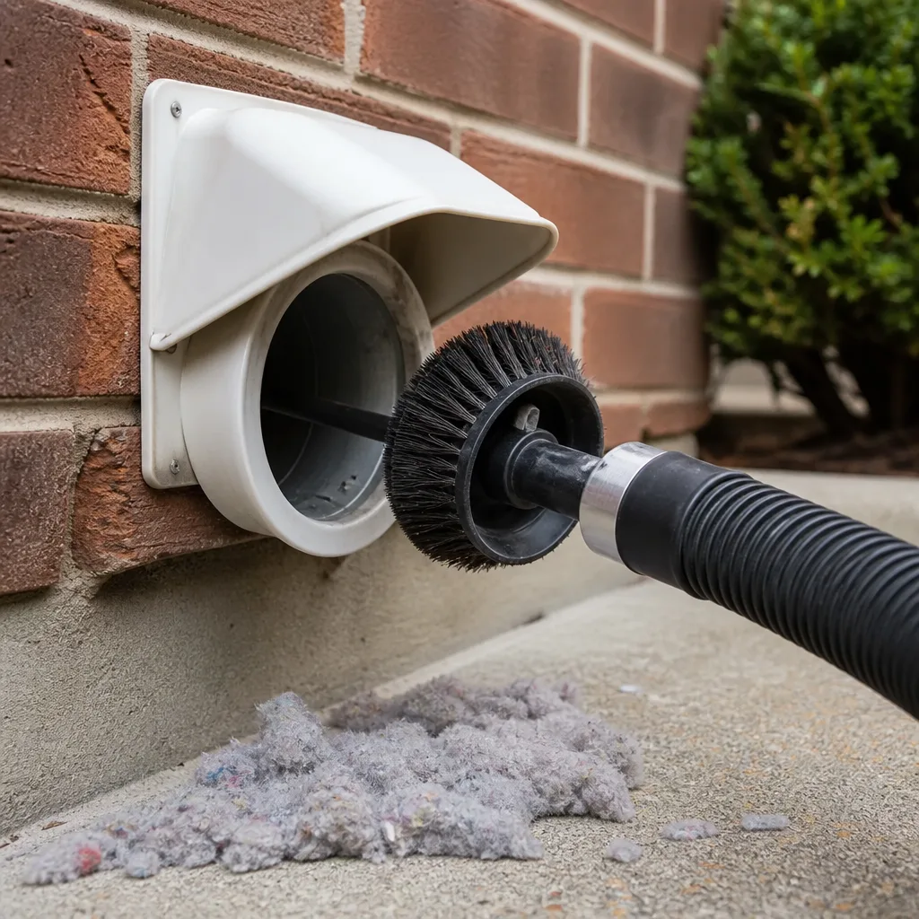 Dryer vent cleaning