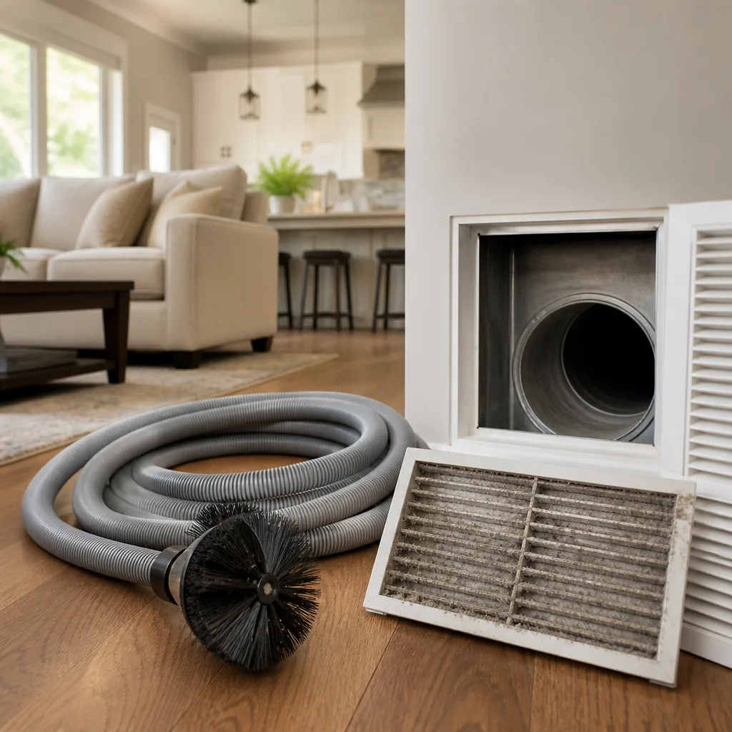 Whole-home duct cleaning